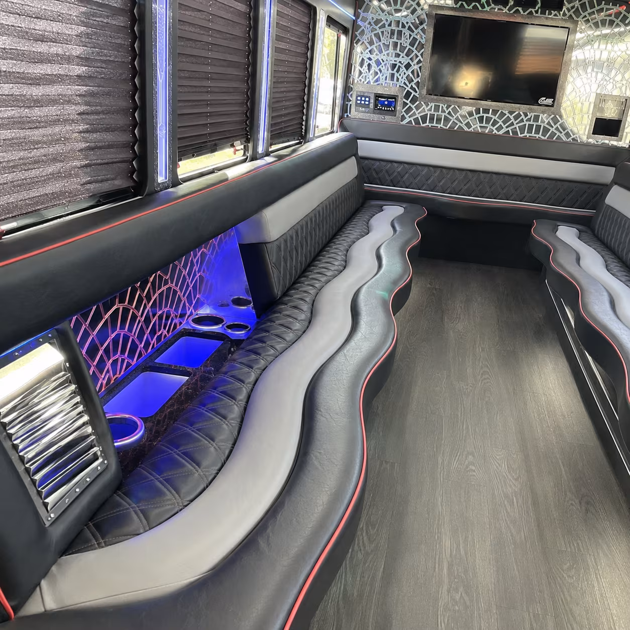 book a party bus for the bachelorette night before the big day
