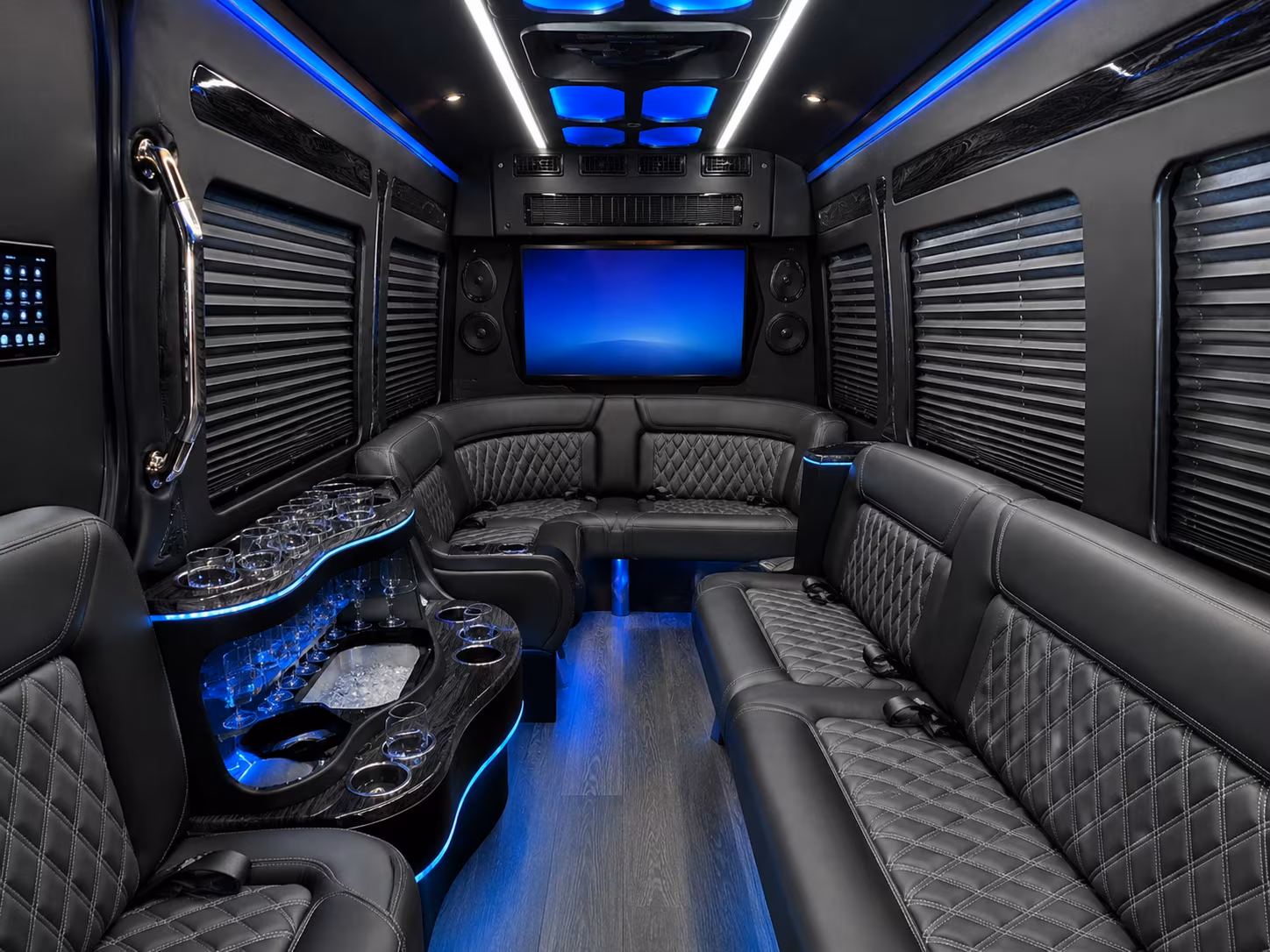 henderson corporate event transportation onboard seating