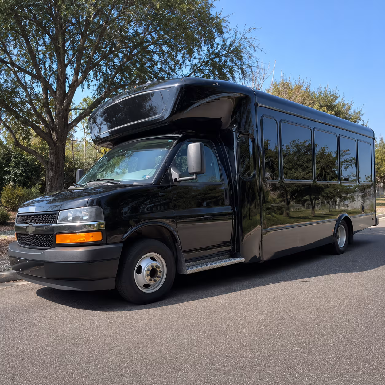 henderson prom party bus rental